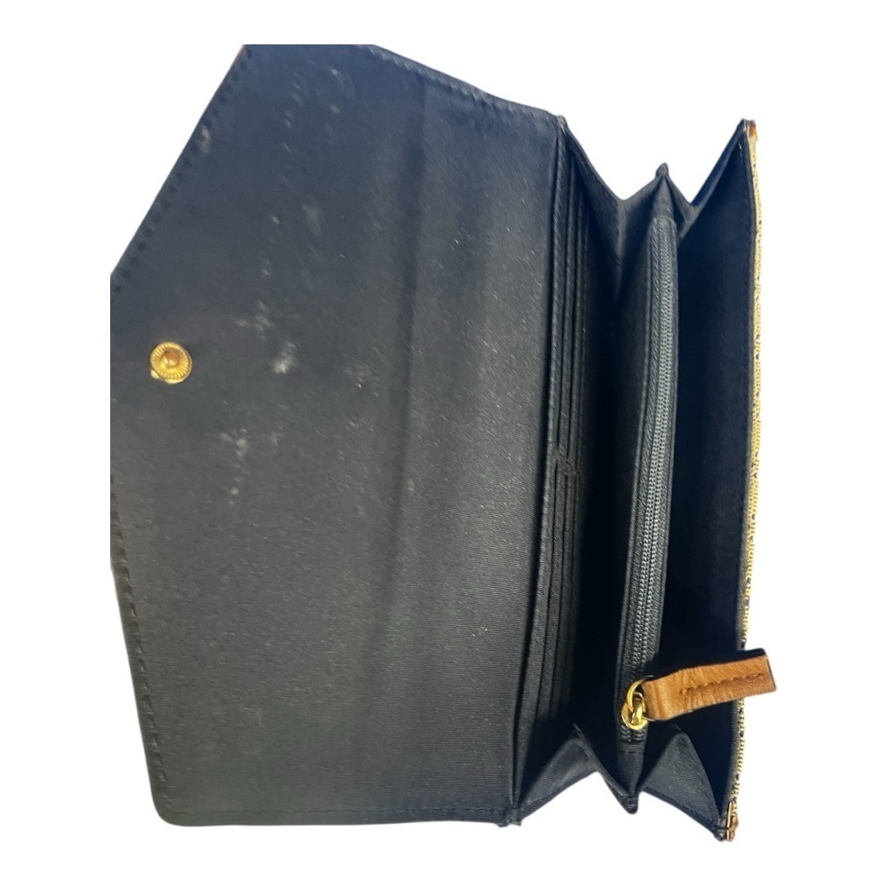 Tommy Hilfiger Brown and White Women's Clutch - Picture 7 of 8